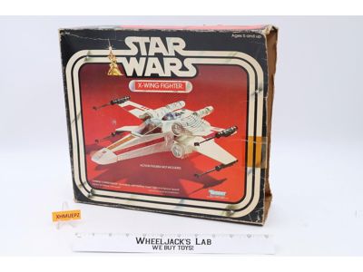 X-Wing Fighter 100% Complete W/Box Star Wars 1977 Kenner Action Figure Vehicle