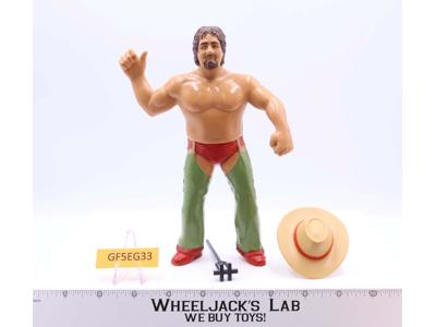 Terry Funk 1986 WWF LJN Titan Sports 8″ Wrestling Superstars Vintage w/ HAT