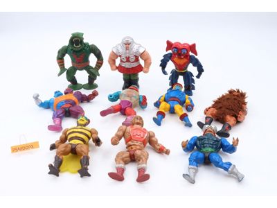 Lot of 10 He-Man Masters Of The Universe MOTU Vintage 1980's Mattel Figures