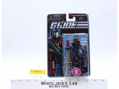 Cobra Viper GI Joe Pursuit of Cobra 2010 Hasbro Action Figure NEW MOSC SEALED