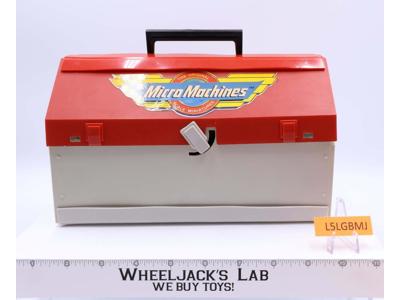 Super City Toolbox Micro Machines 1988 Galoob Carry Playset Case