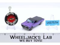 Custom Fleetside Purple With Button Hot Wheels 1967 Redline Vintage RL
