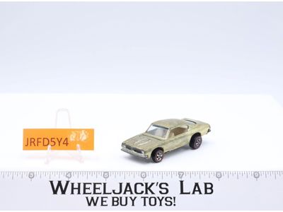 Custom Barracuda Gold 1967 Hot Wheels Mattel Vintage Redline RL