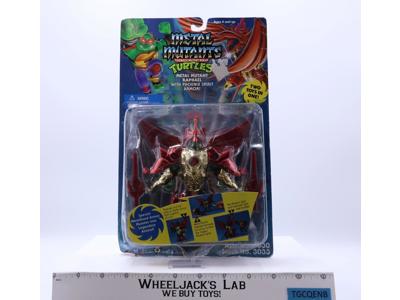 Metal Mutant Raphael Teenage Mutant Ninja Turtles TMNT 1995 Playmates NEW MOSC