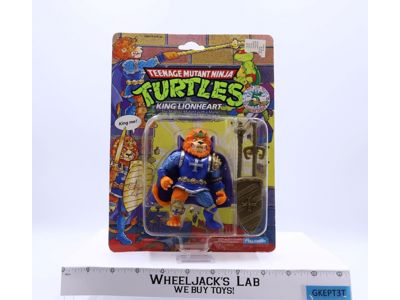 King Lionheart Teenage Mutant Ninja Turtles TMNT 1992 Playmates NEW MOSC SEALED
