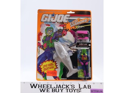 Deep Six GI Joe Eco Warriors 1992 Hasbro Action Figure NEW MOSC SEALED