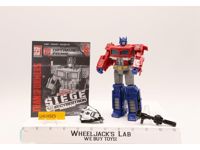 Optimus Prime 100% Complete Transformers Siege War For Cybertron Hasbro Figure