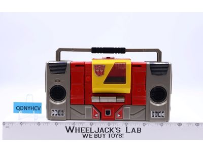 Blaster 1985 Vintage G1 Transformers Boombox Action Figure