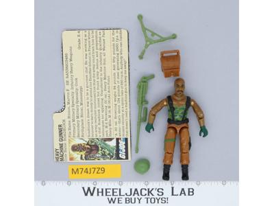 Roadblock V1 100% Complete G.I. Joe 1984 Hasbro Vintage Action Figure