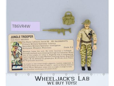 Recondo V1 100% Complete G.I. Joe 1984 Hasbro Vintage Action Figure