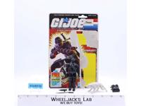 Snake Eyes W/ Timber 100% Complete W/ Card 1985 GI Joe Hasbro Vintage Figure
