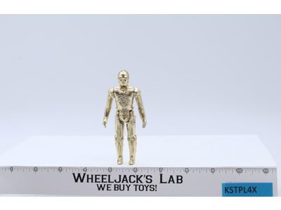 C-3PO 100% Complete Star Wars 1977 Kenner Vintage Action Figure NO REPRO