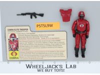 Crimson Guard V1 100% Complete G.I. Joe 1985 Hasbro Vintage Action Figure