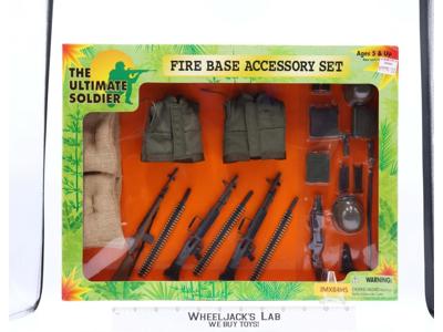 Fire Base Accessory Set Ultimate Soldier 1998 21st Century Toys NEW UNOPENED