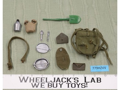 GI Joe Action Soldier Equipment Sets Combat Field Pack 1964 12" Accessory