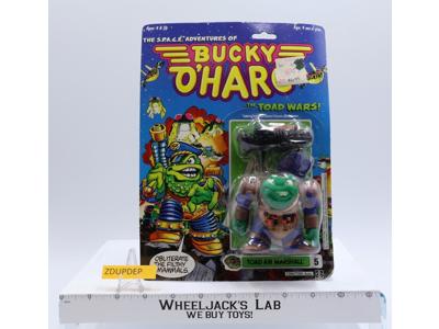 Toad Air Marshall Bucky O' Hare CANADIAN 1990 Hasbro Figure NEW MOSC SEALED