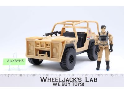 Desert Striker W/ Flint G.I. Joe Desert Patrol 2001 Hasbro Action Figure Vehicle