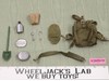 GI Joe Action Soldier Equipment Sets Combat Field Pack 1964 12" Accessory