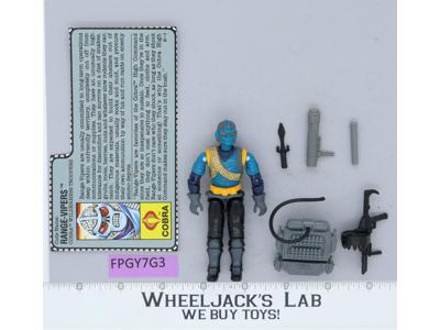 Range-Vipers V1 100% Complete 1990 G.I. Joe Hasbro Vintage Action Figure