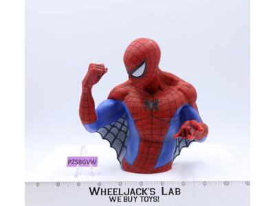 Spiderman Bust Coin Bank 2006 DC Comics 7"