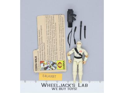 Storm Shadow V1 100% Complete G.I. Joe 1984 Hasbro Vintage Action Figure