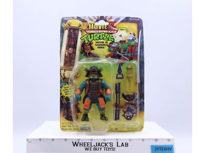 Samurai Mike Movie III Teenage Mutant Ninja Turtles TMNT 1992 Playmates NEW MOSC