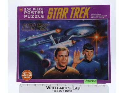 Star Trek The Original Series 1993 Golden 300pc. Puzzle NEW SEALED