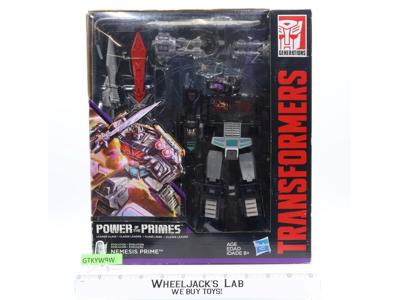 Nemesis Prime Complete Transformers Power of the Primes 2017 Hasbro Figure