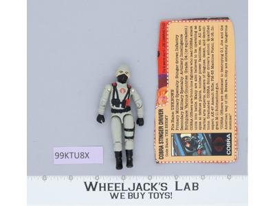 Cobra Stinger Driver V1 MAIL AWAY 100% Complete G.I. Joe 1984 Hasbro Vintage