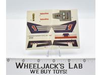 Bullet Motorcyle M.A.S.K. Mask 1987 Kenner Sticker Sheet