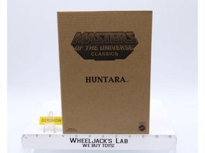 Huntara w/ Mailer MOSC NEW He-Man Classics MOTUC 2014 Mattel Action Figure