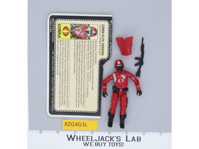 Crimson Guard V1 100% Complete G.I. Joe 1985 Hasbro Vintage Action Figure