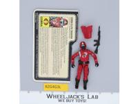 Crimson Guard V1 100% Complete G.I. Joe 1985 Hasbro Vintage Action Figure