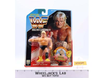 Greg The Hammer Valentine Slammer WWF Wrestling 1991 Hasbro NEW MOSC SEALED