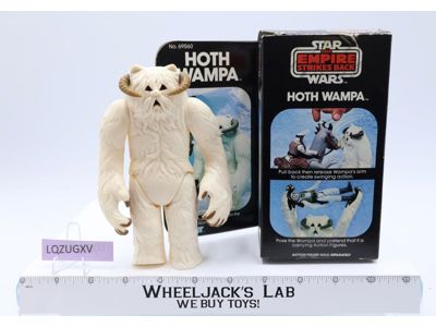 Hoth Wampa Snow Monster Complete W/Box Star Wars ESB 1981 Kenner Action Figure