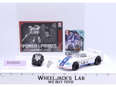 Jazz 100% Complete Deluxe Class Transformers Power of the Primes 2017 Hasbro