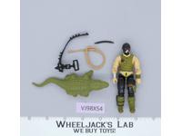 Croc Master V1 100% Complete G.I. Joe 1987 Hasbro Vintage Action Figure