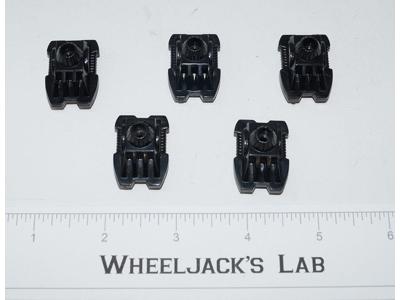 Piranacon 5 Stand Pegs Tops Vintage Hasbro 1988 G1 Transformers Action Figure