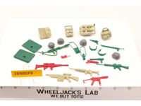 Lot Battle Gear Accessory 3 Set 2 Complete 1985 Weapons G.I. Joe Vintage