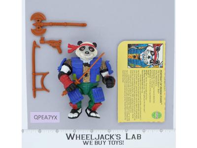 Panda Khan 100% Complete Teenage Mutant Ninja Turtles TMNT 1990 Playmates