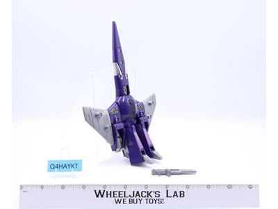 Cyclonus PURPLE EARS 100% Complete 1986 Vintage Hasbro G1 Transformers