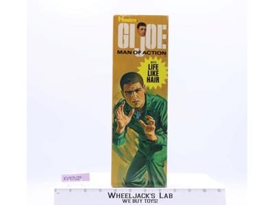 Man of Action Flocked Brown Hair 12" GI Joe 1964 Hasbro Action Figure