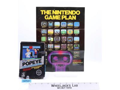 Original Popeye Nintendo Entertainment System 1985 BOX ONLY Poster 11.75 X 15.5"