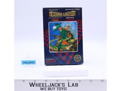 Commando Nintendo Entertainment System 1986 Capcom EMPTY BOX ONLY