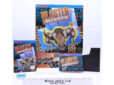 Blaster Master Nintendo Entertainment System 1988 BOX ONLY Poster 11.75" X 15.5"