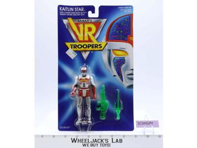 Kaitlin Star Saban's VR Troopers 1994 Kenner NEW MOSC Action Figure