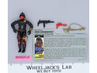Iron Grenadiers V1 100% Complete G.I. Joe 1988 Hasbro Vintage Action Figure