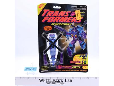 Vortex Combaticon Decepticon G2 Transformers 1993 Hasbro Figure NEW MOSC SEALED