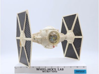 Imperial Tie Fighter WHITE 100% Complete Star Wars 1978 Vintage Kenner Vehicle