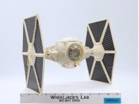 Imperial Tie Fighter WHITE 100% Complete Star Wars 1978 Vintage Kenner Vehicle